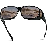 Chiccool Polarized Sunglasses for Men Women, Lightweight Fit Over Glasses Driving Sunglasses for Outdoor Sports Fishing