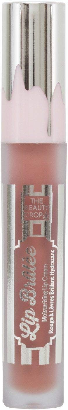 The Beauty Crop - Lip Brulee | Long Lasting Lip Gloss | 24 Hour Lipstick | Intense Lip Balm Cream | Butterscotch | Nutrition Enhanced | Jojoba and Apricot Kernel Oil Formulated | 4ml Tube