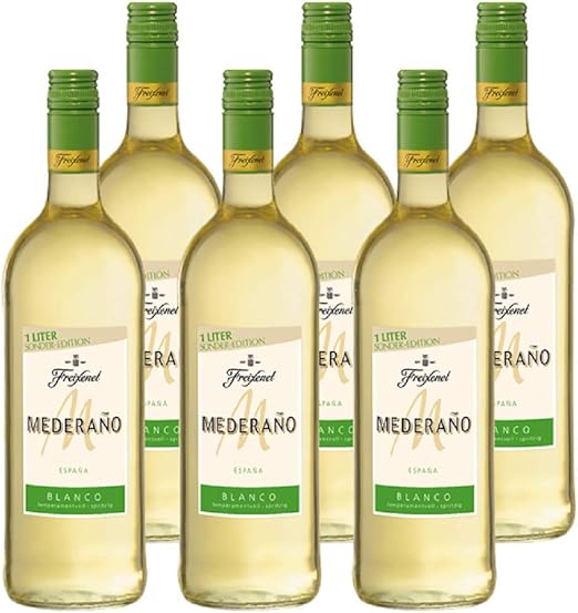 Mederano Blanco Wein 1 Cuvee Wein Aus Spanien Halbtrocken Spanische Rebsorten 6 X 1l Amazon De Bier Wein Spirituosen