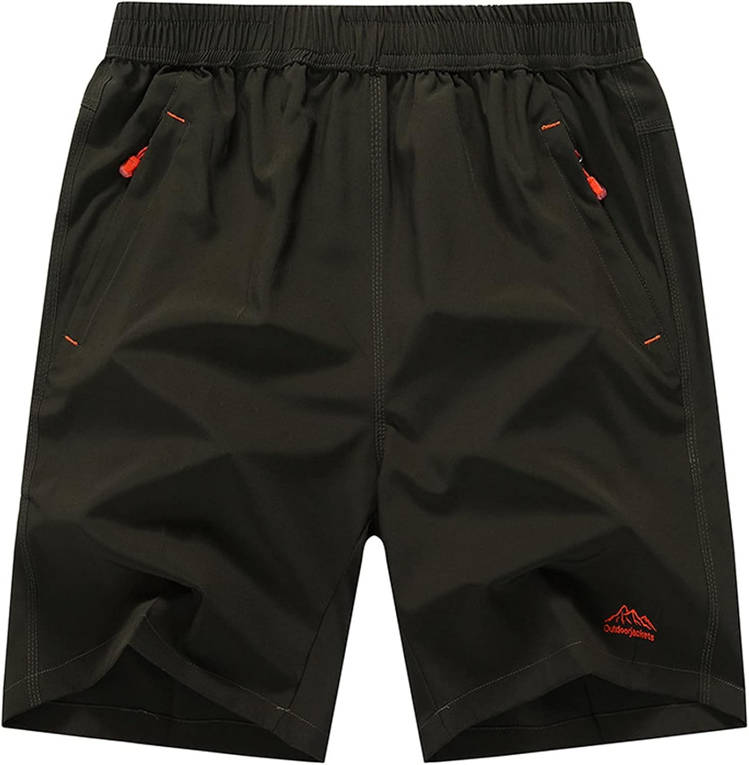 Mens Baggy Casual Shorts with Zip Pockets Drawstring Breathable Quick Dry Lounge Beach Short