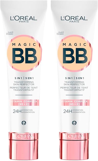 L'Oreal Paris Magic BB Cream 5in1 SPF20 Light Medium Light 24h Moisturising