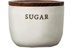 Hearth and Hand with Magnolia Stoneware Sugar Cellar Cream Joanna Gaines Collection Limited Edition,10.79 ounce