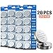 GutAlkaLi CR2450 3V Lithium Battery - 20 Pack of High-Performance CR2450 Batteries for Your Devices
