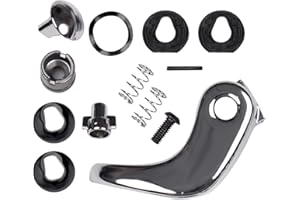 Ciuouient Locking Vent Window Handle Chrome kit Left Compatible with Chevy GMC Blazer Jimmy Suburban 1973-1994(for Blazer C10 C1500 C20 C2500 C30 C3500 Truck,Jimmy K10 K1500 K20 K2500 K30 Truck)