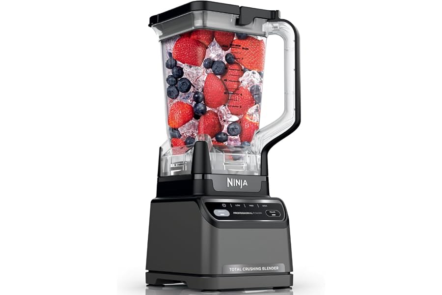 Ninja Professional Blender 2.0 | Smoothie Maker, Drink Mixer, Grinder, Ice Crusher | Total Crushing Technology, Auto-iQ Progr Book