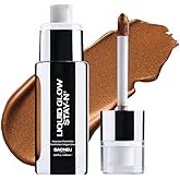 Sacheu Liquid Glow STAY-N Liquid Highlighter & Illuminator Makeup — 30ml Long Lasting Luminous Glow Lightweight Dewy Finish, Toasty Glaze