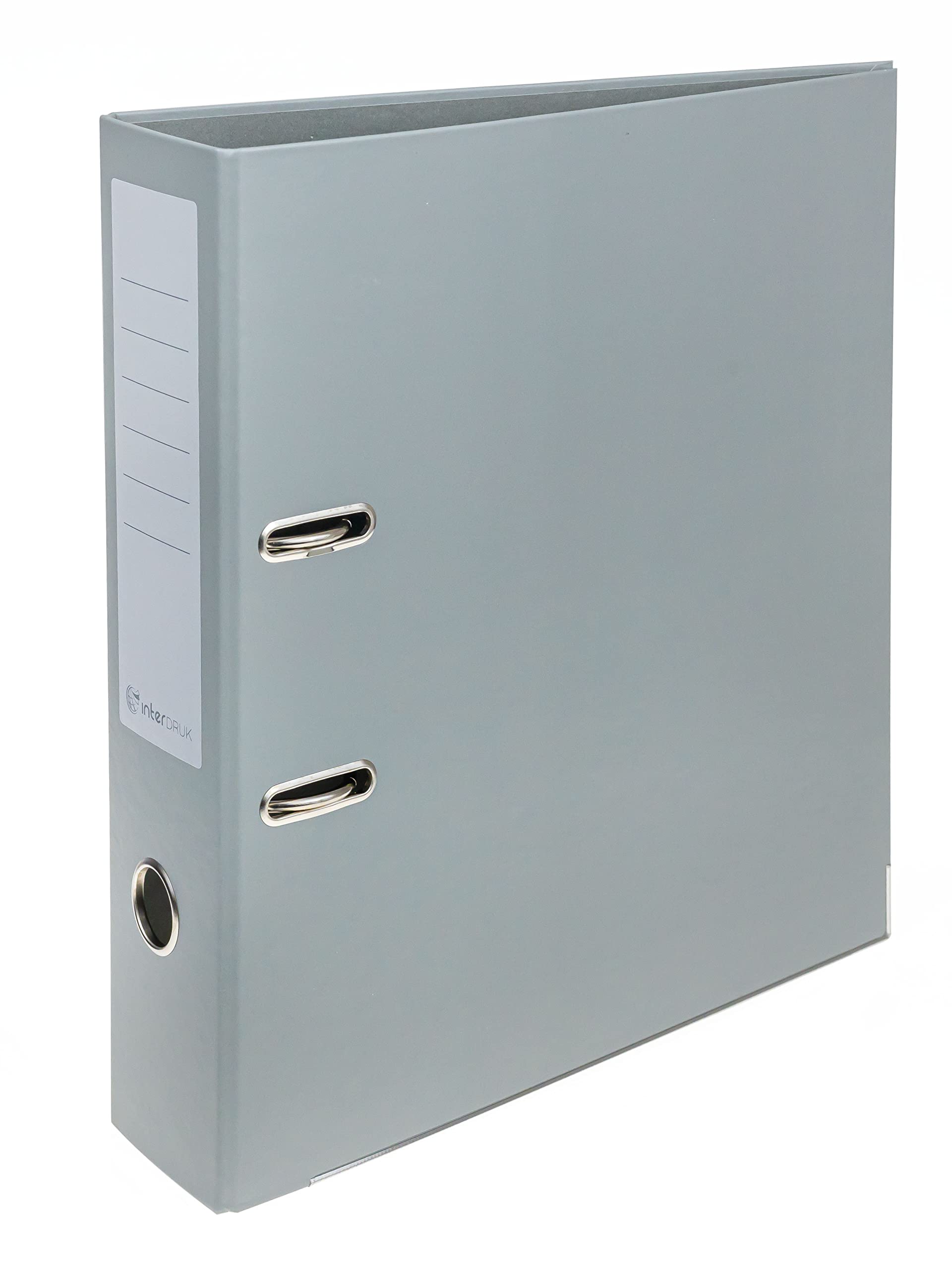 Interdruk Lever Arch File A4 75 mm - Pastel Gray
