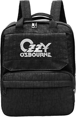 Amazon Ozzy Osbourne オジー オズボーン キャンバスリュック リュックサック バックパック ビジネスリュック 可愛い レディースリュック 通学 通勤 登山 カバン ショルダーバッグ 修学旅行 大容量 スポーツ ユニセックス ギフト Mastuki Gk シューズ バッグ