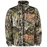 Mossy Oak Performance Quarter Zip Camo Pullover for Hunting and Casual Wear Available in Multiple Camouflage Patterns