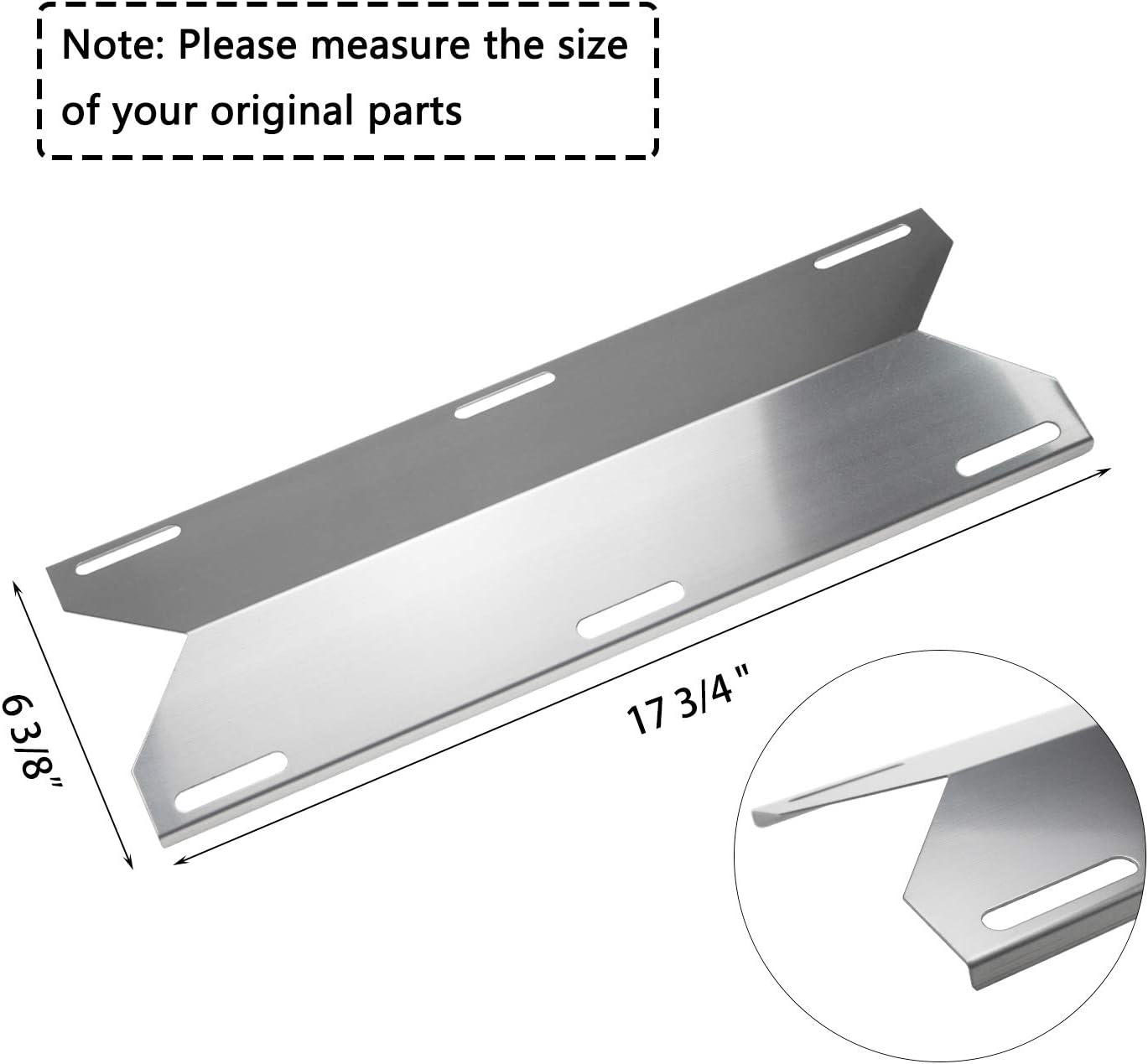 Hisencn Repair kit Replacement for Jenn Air 720-0337, 7200337, 720 0337 Gas Grill Model, 4pack Stainless Steel Burners Pipe Tube, Heat Plates Sheild Tent, Set of 3 Grill Cooking Grid Grates : Garden & Outdoor
