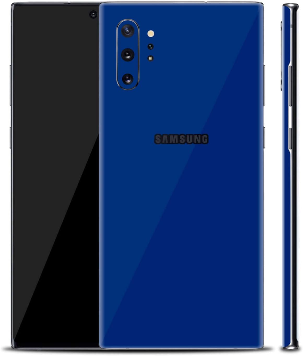 XtremeSkins Textured Skin Stickers for Samsung Galaxy Note 10 Plus 5G (Ultra Marine Gloss)