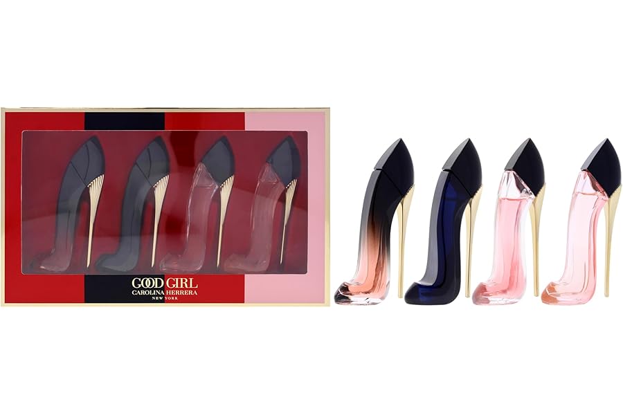 Carolina Herrera Good Girl Perfume for Women Mini Gift Set Splashes EDP 0.24 Ounce