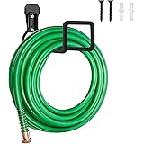 Sageme Hose Hanger, Heavy Duty Metal Hose Holder Wall Mount, Hook for Garden Hose/Expandable Hose/Hose Reel/Water Hose/Pocket