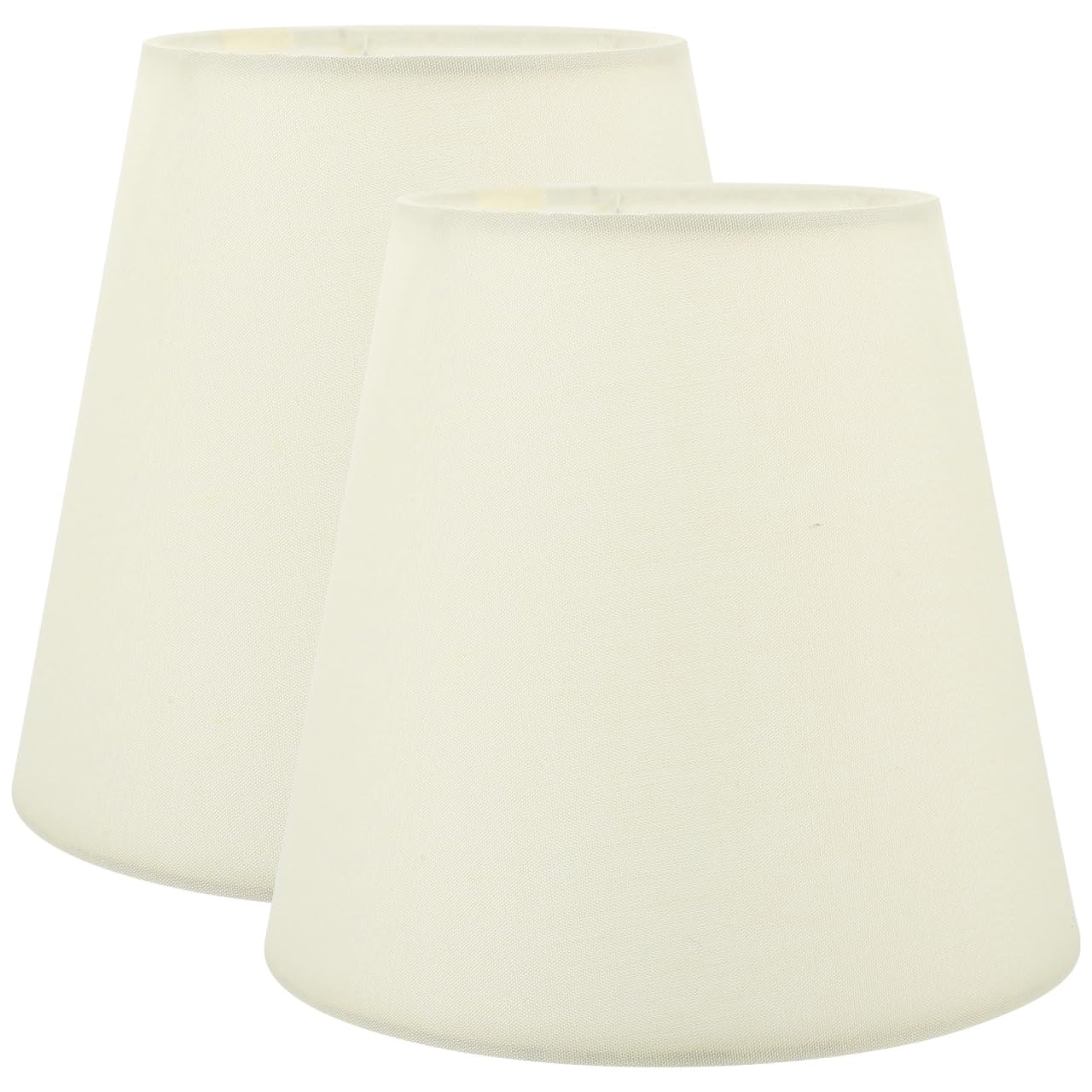 CAXUSD Cloth Lampshade 5.1 Inch Fabric Lamp Cover for Table Lamps Chandeliers Wall Lights Lamp Accessories Easy to Install Shade