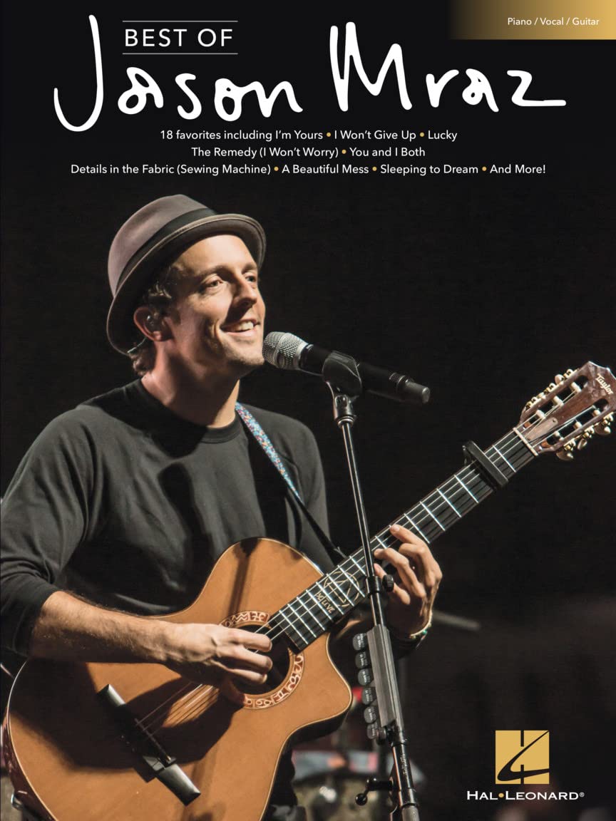 Best of Jason Mraz. Piano, Vocal and Guitar