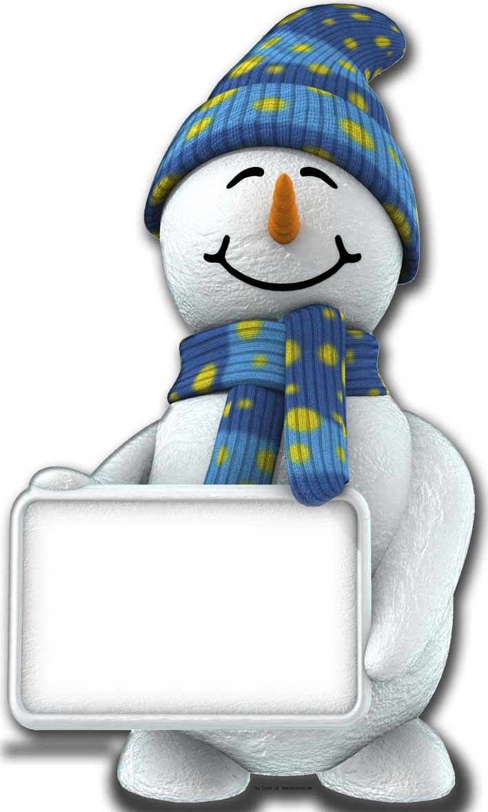 Star Cutouts Ltd Official Holding Star SC168 Cardboard Cutouts Snowman with Sign Perfect for Christmas Photo Booth, Props and Parties Height 183cm, Multicolour โ image 1