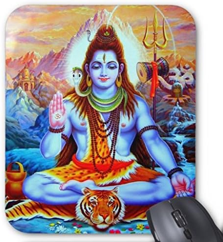 Fioieypo Standard Gaming Mousepad Shivahindu Mouse Pad