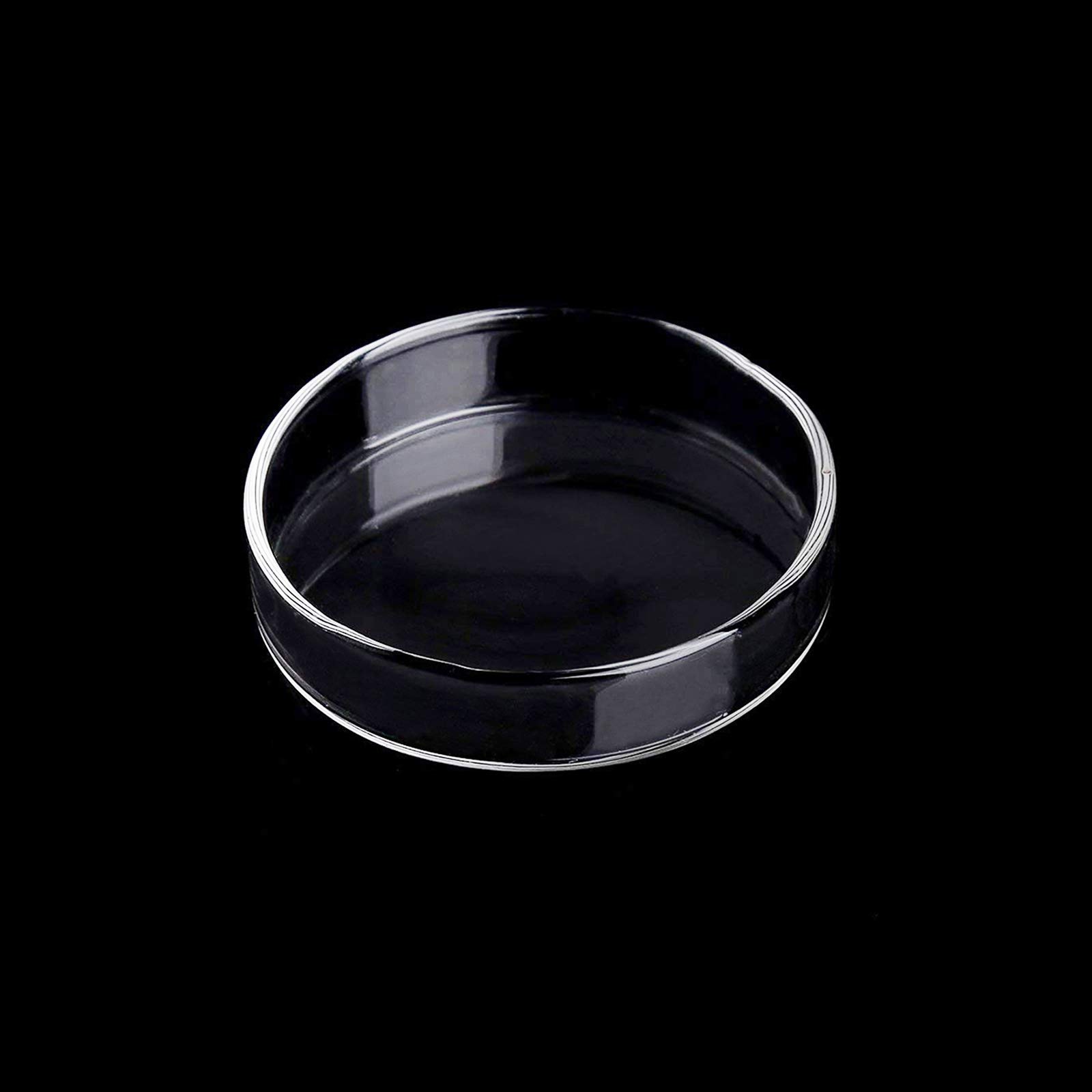Photo 1 of WEAVERBIRD 60mm Aquarium Shrimp Feeder Dish Glass Fish Tank Feeding Bowls Round Clear Dishes Tray