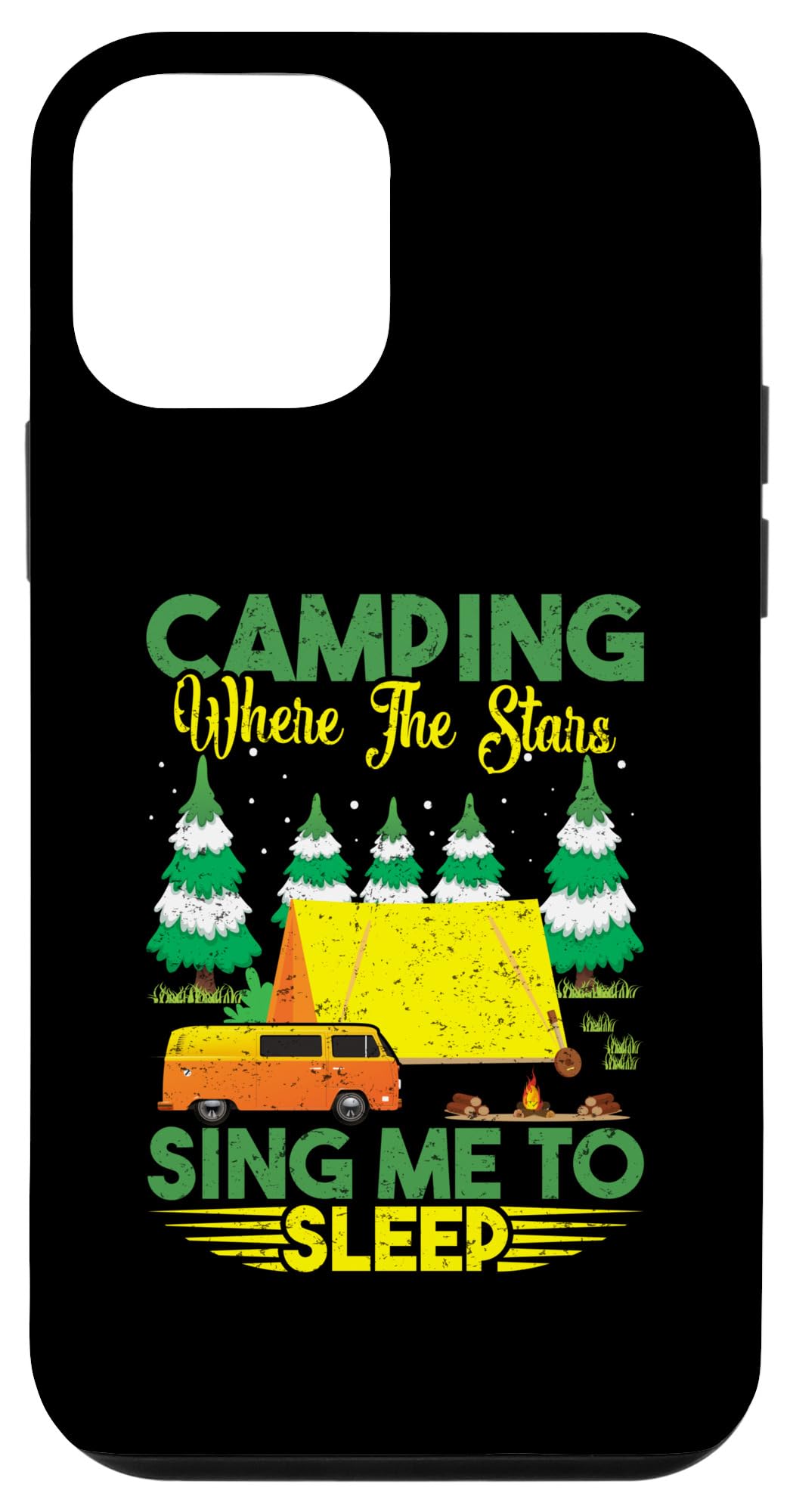 iPhone 12 mini Camping Stars Sing Me To Sleep Hiking Camp Outdoor Men Women Case