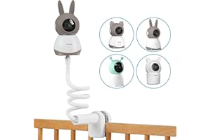 Flexible Baby Monitor Mount Compatible with ieGeek Baby 1T, Bébé 4, Baby 7S, Any Cameras with 1/4 Screw Mount