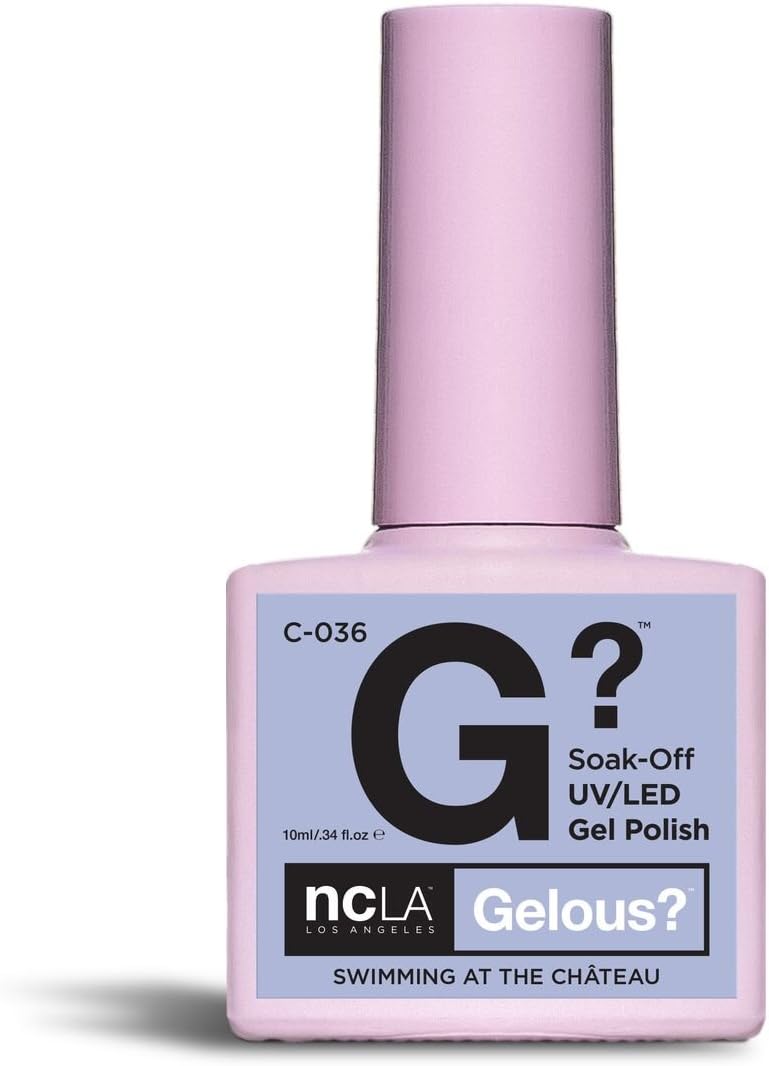 NCLA Los Angeles Gelous? Soak-Off UV/LED Gel Nail Polish - Swimming At The Chateau 10ml