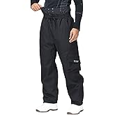 SnowElve Womens Ski Pants Mens Waterproof Insulated Baggy Snow Pants Loose Cargo Pants Snowboard Pants Winter Outdoor