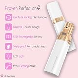 Proven Perfection Rechargeable Women’s Facial Hair Remover White UK Brand view 2