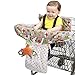 Jeep 2-in-1 Shopping Cart Cover High Chair Cover, High Chair Cushion, Baby Grocery Cart Cover, Infant High Chair Cover, Safety Harness, Cart Cover, Toddler, Universal Size, Essentials Pocket