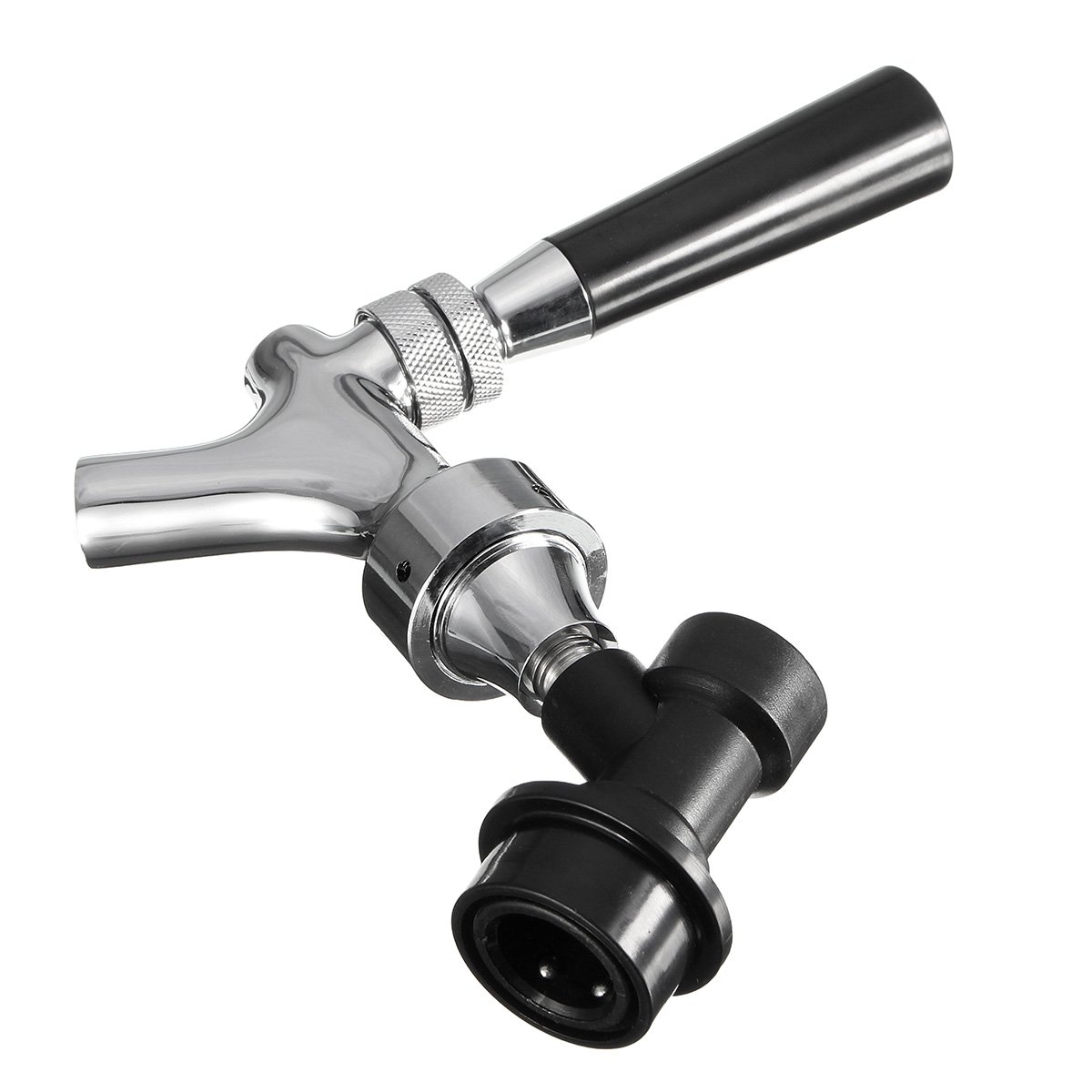 New Stainless Steel Beer Tap Faucet with Ball Lock Liquid Quick Disconnect Kit HomeBrew Amazon