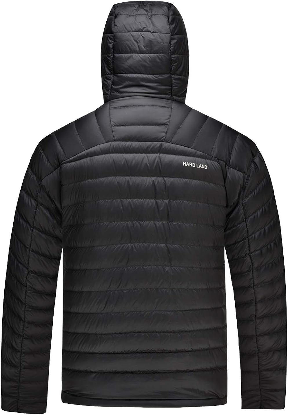 HARD LAND Men's Packable Down Jacket Hooded Lightweight