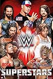 WWE Superstars - Wrestling Poster / Print (The Rock, John Cena, Roman Reigns...) (Size: 24