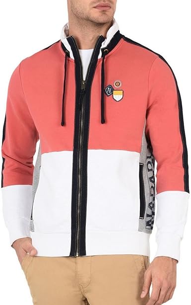 sweat zippé homme napapijri