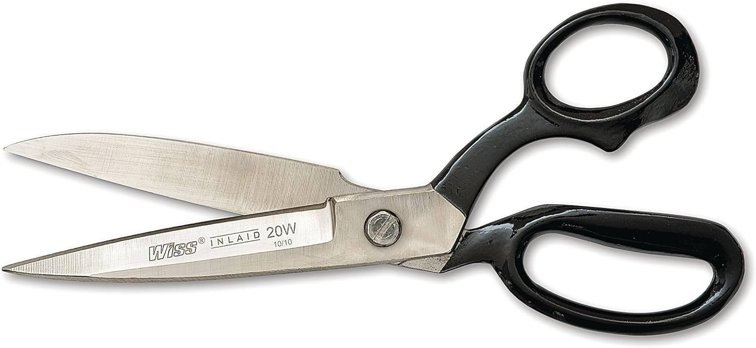 Wiss W20W 10" Wide Blade Bent Handle Industrial Shears, one Size