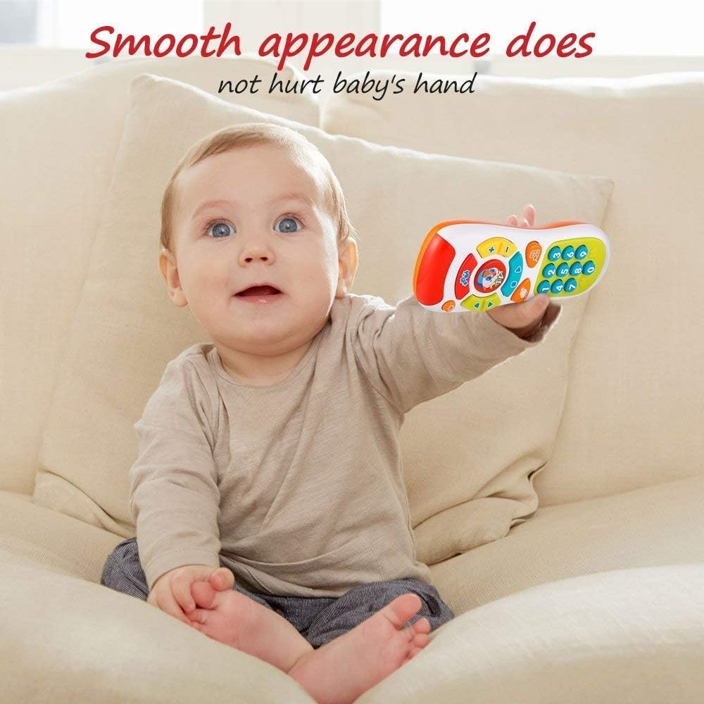 VATOS Baby TV Remote Control Toy Baby Toys Learning Toys for One Year
