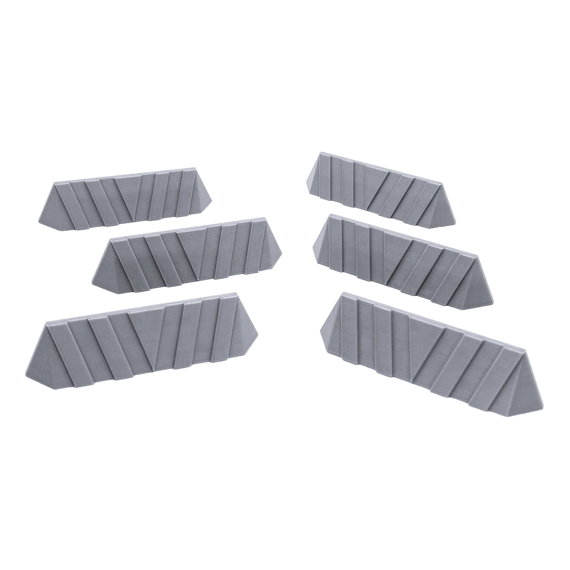 EnderToys Blockade Walls, Terrain Scenery for Tabletop 28mm Miniatures Wargame, 3D Printed and Paintable