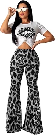 2 piece leopard outfit