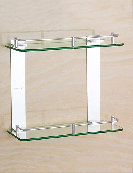 Home Badezimmer Badezimmer Badezimmer In Vitrinen Wand Regal Trailer Hardware Double-Layer-Square Make-Up Frame Qualität (Grö