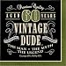 Vintage Dude 60th Birthday Napkins, 48 ct primary