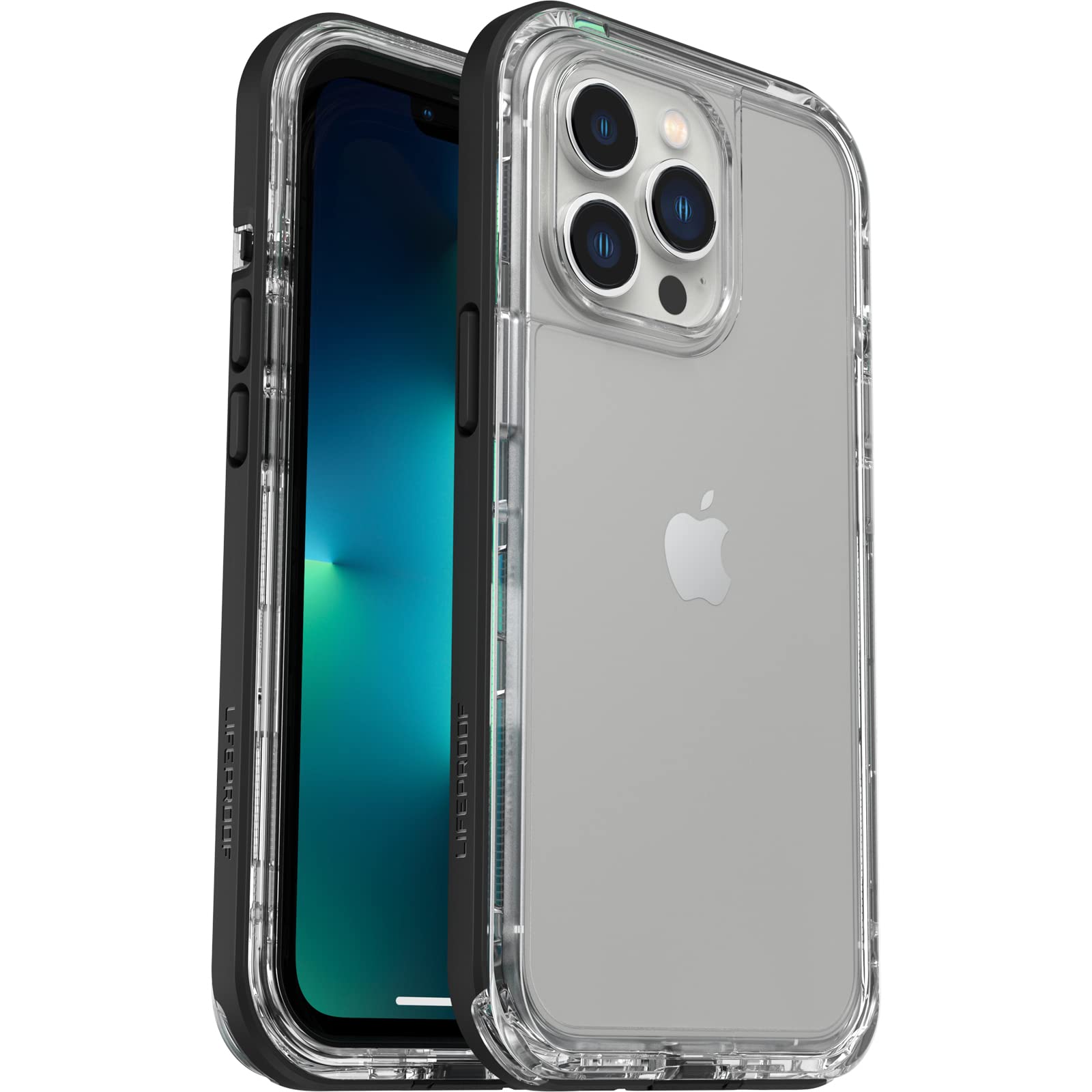 LifeProof NEXT SERIES Case for iPhone 13 Pro (ONLY) - BLACK CRYSTAL (CLEAR/BLACK)