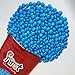 m&m Blue Milk Chocolate Candy 1 Pound Resealable Pouch Bag