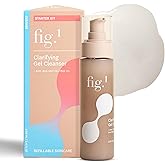 Fig.1 Clarifying Gel Cleanser | AHA BHA Tea Tree Oil Formula for Oily & Sensitive Skin Face wash | Deep Pore Cleansing, Dermatologist-Tested for Acne Prone, Vegan & Refillable Skincare Solution, 100ml