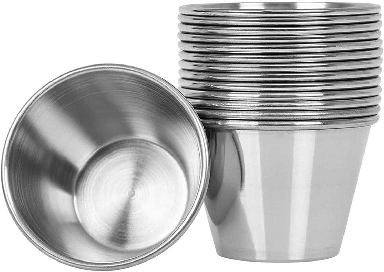 Flourish Concepts Stainless Steel Condiment Sauce Cups