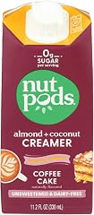 Nutpods Unsweetened Coffee Cake Creamer, 11.2 FZ