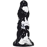 Realistic Horse Dildo Silicone 8.26'' Anal Dildo with Strong Suction Cup for Hands-Free Play,Muti-Color Strap on Dildo Lifeli