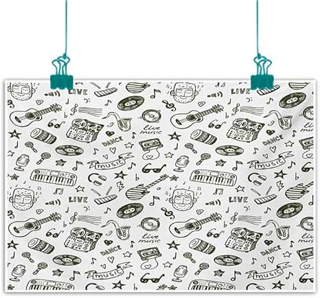 Amazon Mkedci ウォールアート デコ ポスター ペインティング 落書き 手描き 動物 コート イヤーマフ 帽子 カートゥーンスタイル イラスト デコレーション ホームデコレーション ピンク エッグプラント W35 Xl31 アートフレーム ポスター オンライン通販