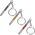 UNEAK - Eyeglass Screwdriver Repair Kit Black & Red & Yellow Precision 3 in 1 Mini Screwdrivers Set Keychain Glasses, Sunglasses, Sunglass, Watch, Electronics, Eyeglasses, Flat Head, Phillips, Hex
