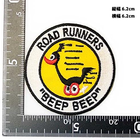 ロードランナー Road Runner ワッペン 4pセット キャラクター B00vnec7te 640円