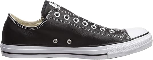 converse slip on leather