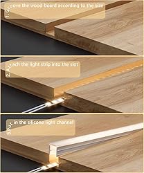 DGLILUAN 16.4ft/5m Silicone Soft LED Channel