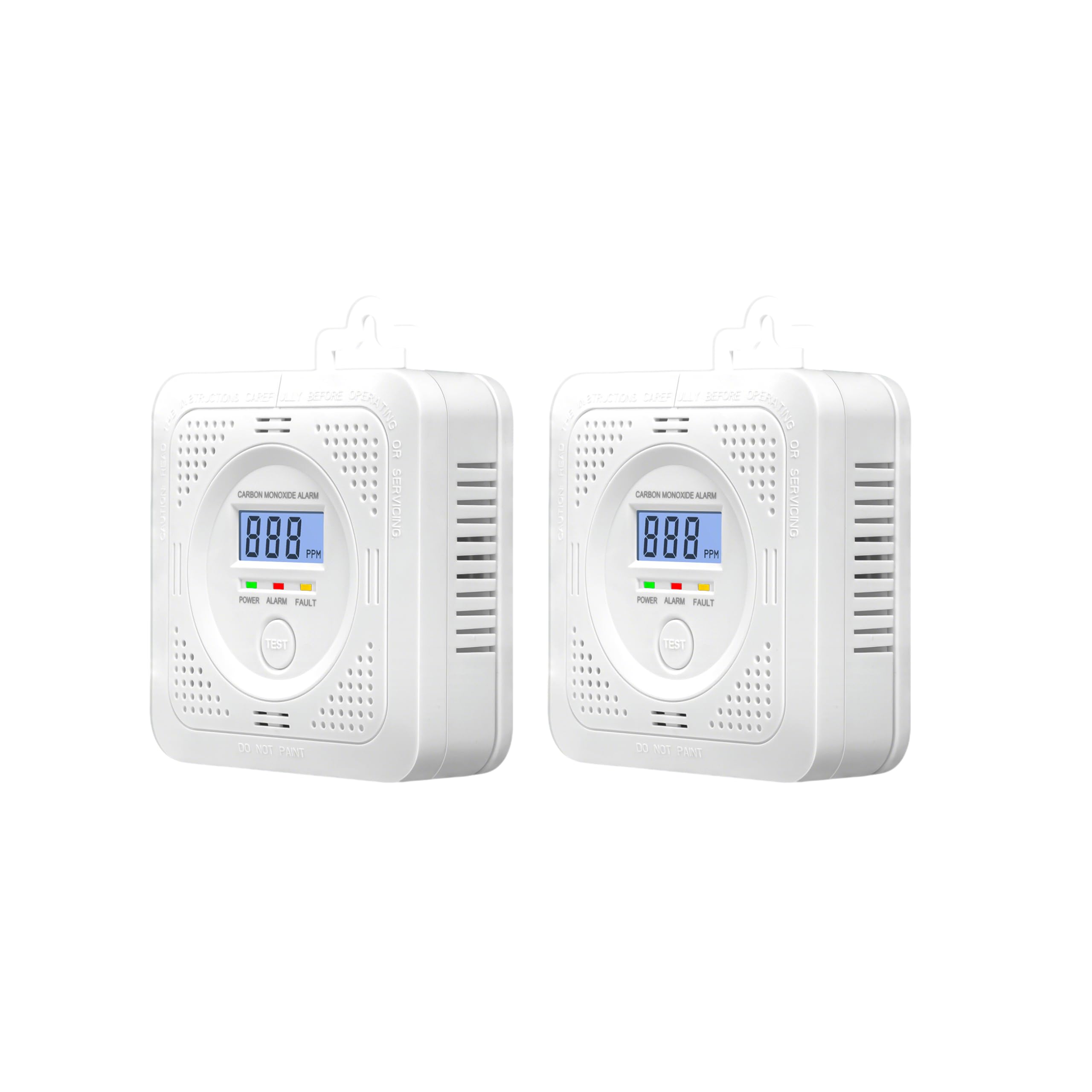 Photo 1 of Carbon Monoxide Detectors, 2pcs CO Alarm Detector, Carbon Monoxide Alarm(Batteries NOT Included)